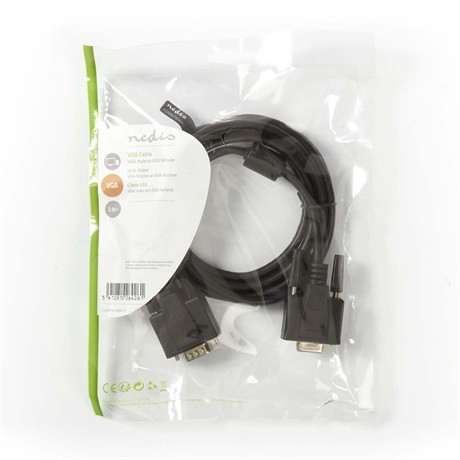 Nedis CCGP59100BK20 VGA KÁBEL