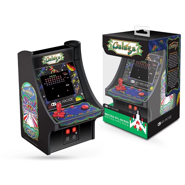 My Arcade DGUNL-3222 Galaga Micro Player Retro Arcade 6.75" hordozható játékkonzol My Arcade DGUNL-3222 Galaga Micro Player Retro Arcade 6.75" hordozható játékkonzol