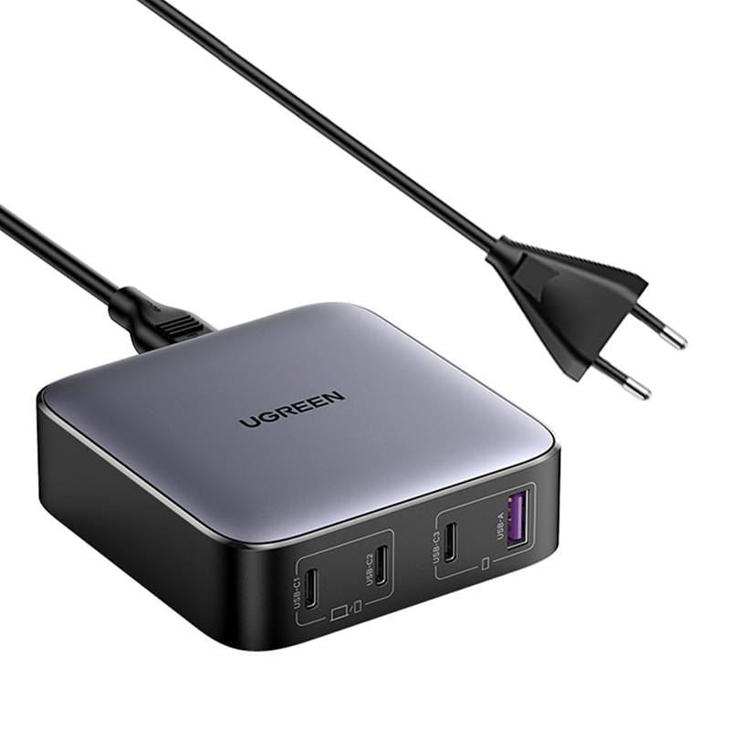 UGREEN CD328 Nexode GaN töltő 3xUSB-C, USB-A (90928) UGREEN CD328 Nexode GaN töltő 3xUSB-C, USB-A (90928)