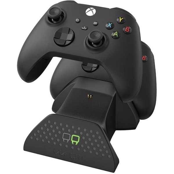 Venom VS2881 Xbox Series X/S dupla töltőállomás akkumulátorokkal fekete