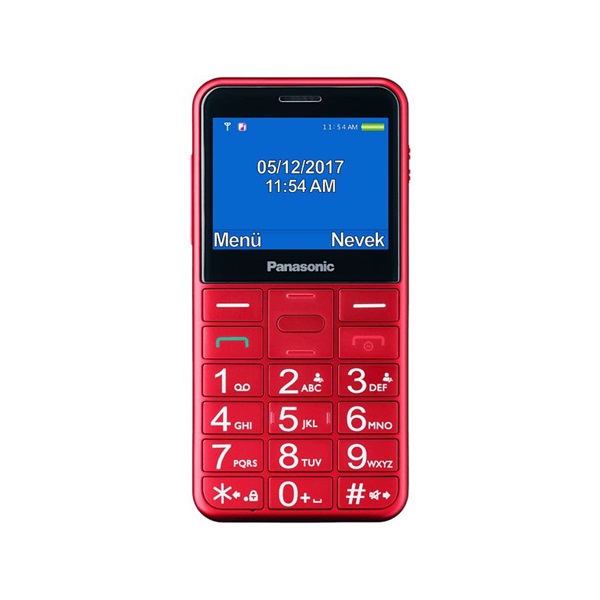 Panasonic KX-TU155EXRN mobiltelefon piros Panasonic KX-TU155EXRN mobiltelefon piros