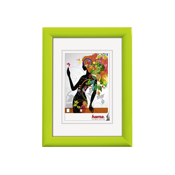 Hama 00058152 Malaga 10x15cm  műanyag képkeret Zöld