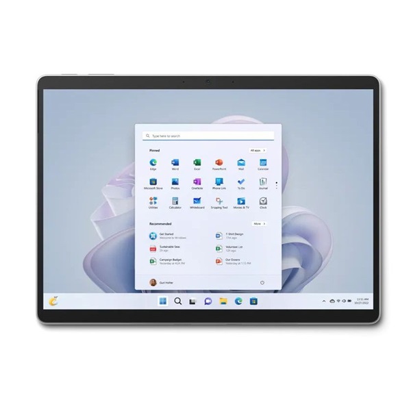 Microsoft Surface Pro 9 13" 512GB Wi-Fi Tablet Platinum