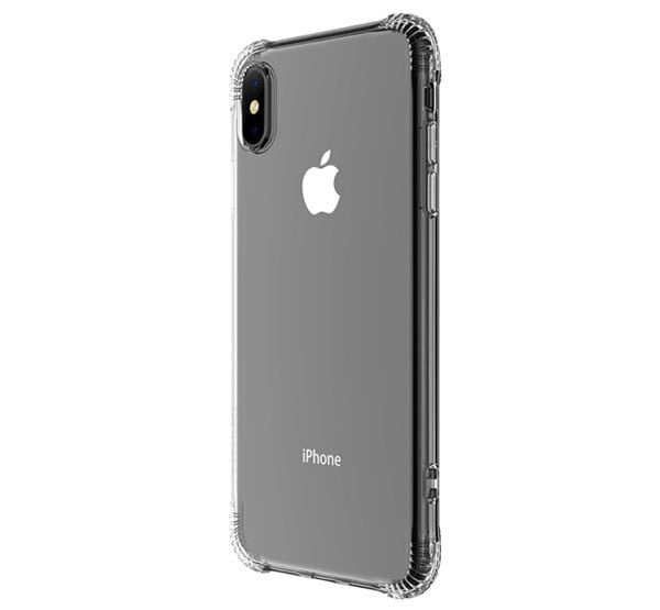 HOCO ARMOR szilikon telefonvédő (közepesen ütésálló, légpárnás sarok, átlátszó hátlap) ÁTLÁTSZÓ [Apple iPhone XS 5.8]
