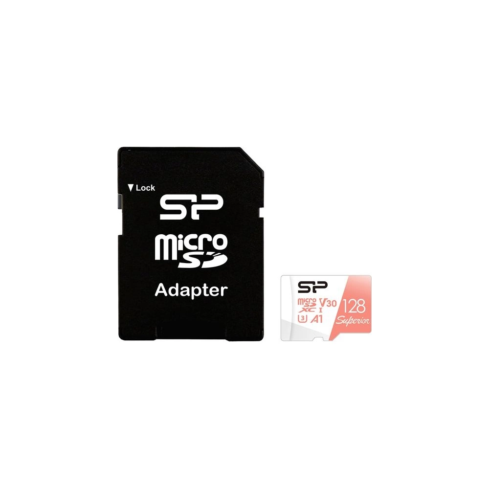 SILICON POWER Superior Micro SDXC 128GB UHS-I A3 V30 Memóriakártya SILICON POWER Superior Micro SDXC 128GB UHS-I A3 V30 Memóriakártya