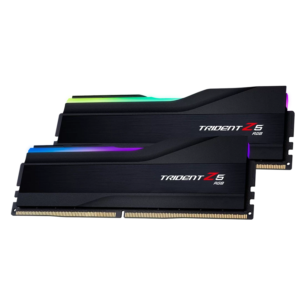 G.SKILL Trident Z5 RGB-6000Mhz CL30-36-36-96 1.35V 32GB Kit2 (2x16GB)Intel XMP Memória Fekete