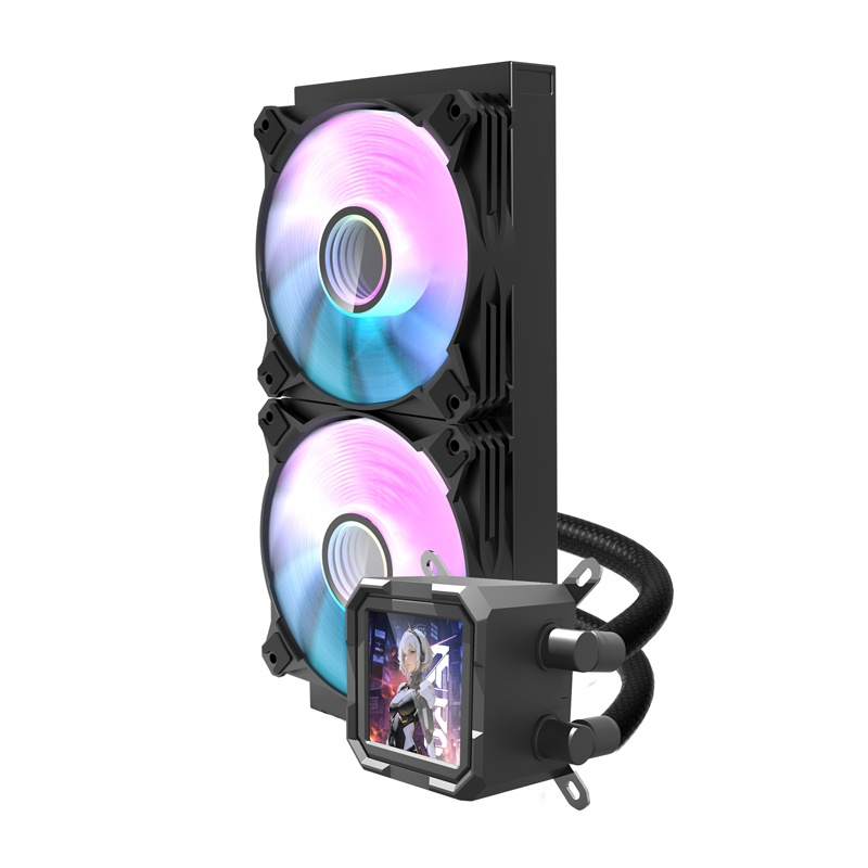 Darkflash DV240S CPU vízhűtő Fekete 