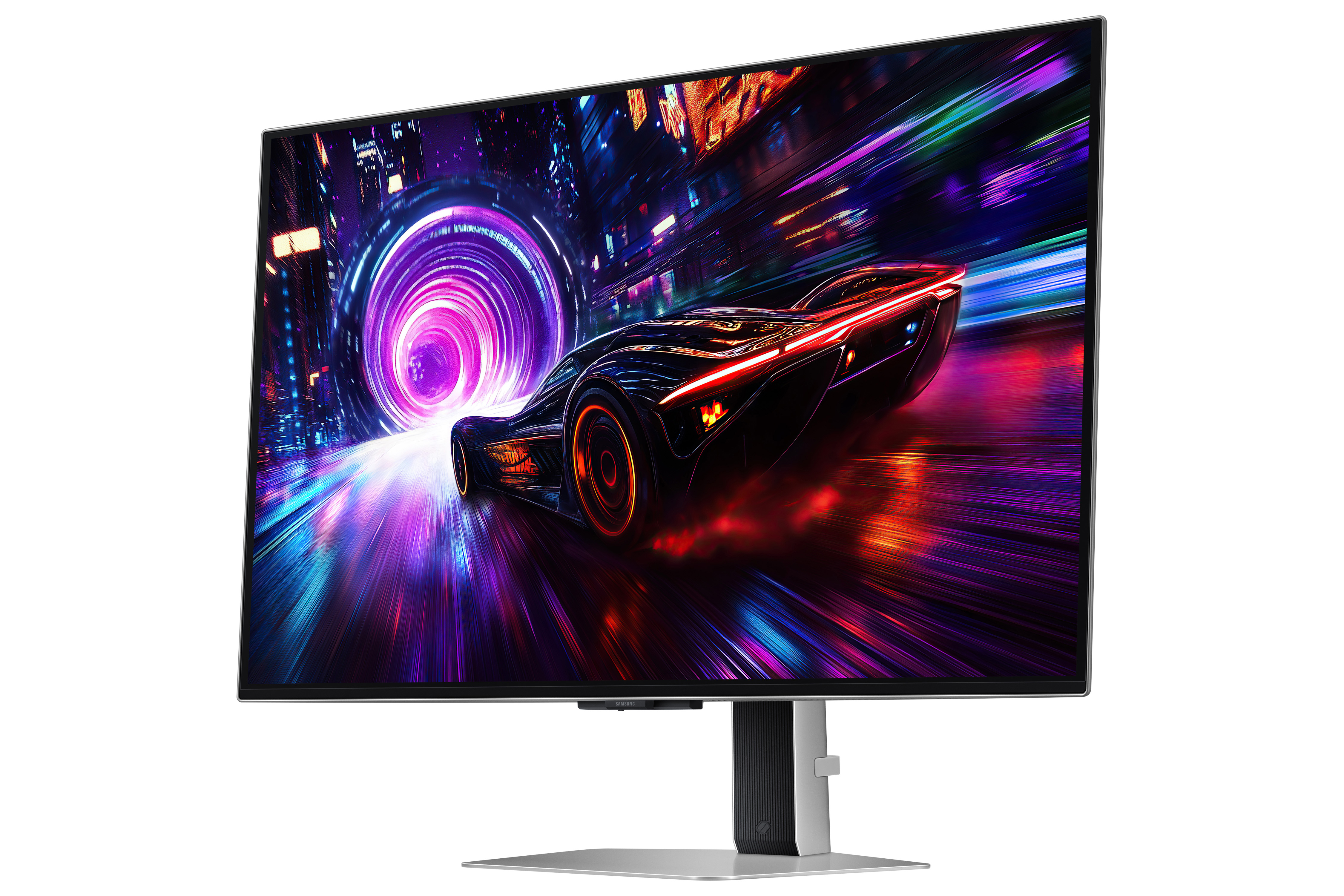 Samsung 32" Odyssey OLED G8 G81SF Monitor - 3840x2160, 4K, OLED, 240Hz, 0,03ms, FreeSync, Pivot, RGB, Gamer, Fehér