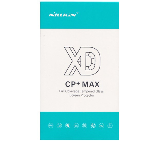 NILLKIN XD CP+MAX képernyővédő üveg (3D, full cover, tokbarát, ujjlenyomatmentes, 0.33mm, 9H) FEKETE [Xiaomi Mi 10T Lite 5G]