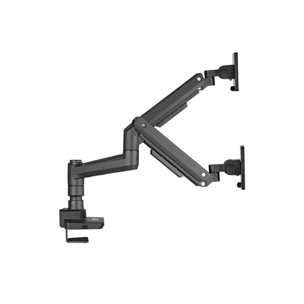 Equip 650182 17"-35" 2 monitor dönthető forgatható Max.: 2x20kg Monitor Asztali konzol fekete Equip 650182 17"-35" 2 monitor dönthető forgatható Max.: 2x20kg Monitor Asztali konzol fekete