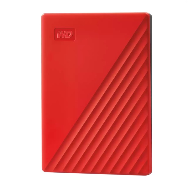 4TB WD 2.5" My Passport külső winchester piros (WDBPKJ0040BRD)