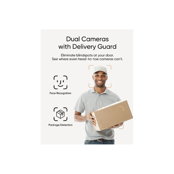 ANKER EUFY T8214311  E340 Video Doorbell HD(2K) Akkumulátoros WiFi-s  kültéri    Kapucsengő