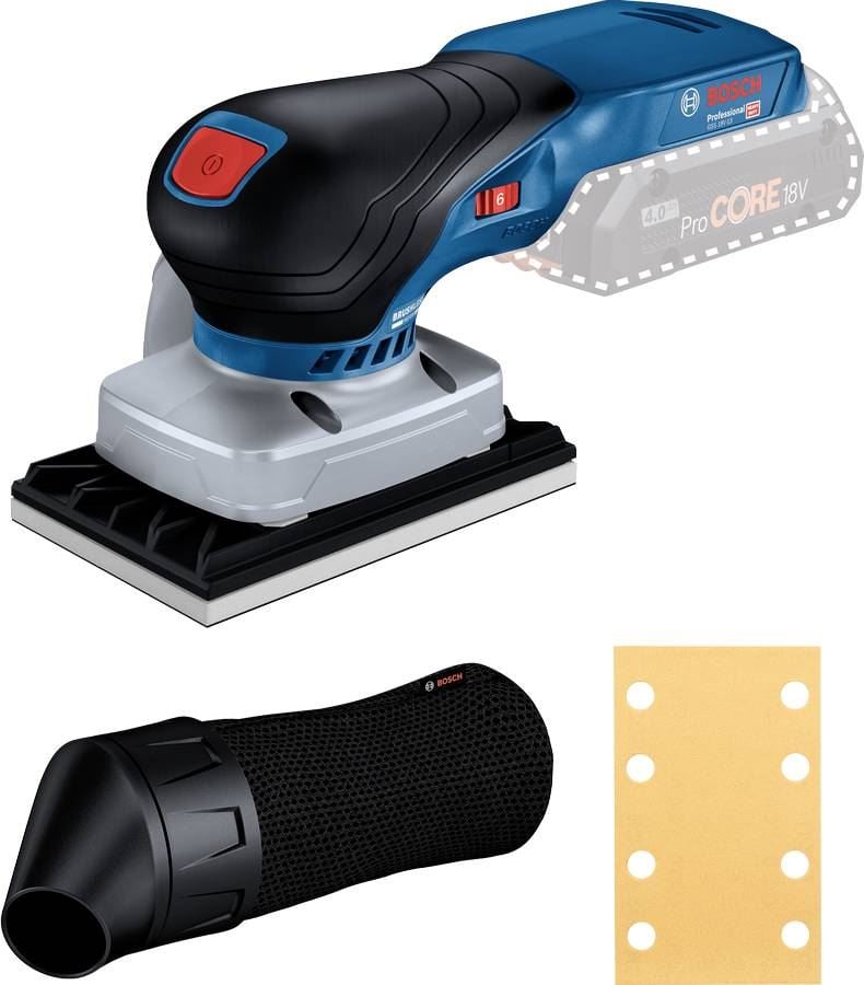 Bosch GSS 18V-13 akkus rezgőcsiszoló, akkumulátor nélkül (06019L0100) Bosch GSS 18V-13 akkus rezgőcsiszoló, akkumulátor nélkül (06019L0100)