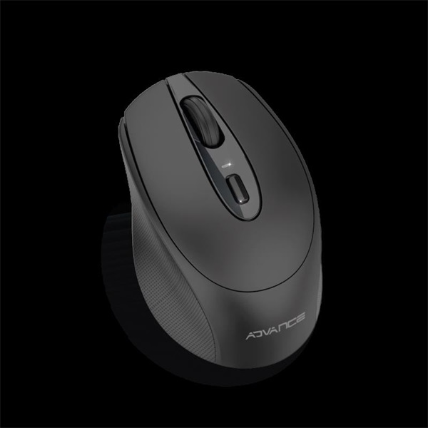 Advance vezeték nélküli FEEL WIRELESS  1600 DPI  4 gomb Egér Fekete 
