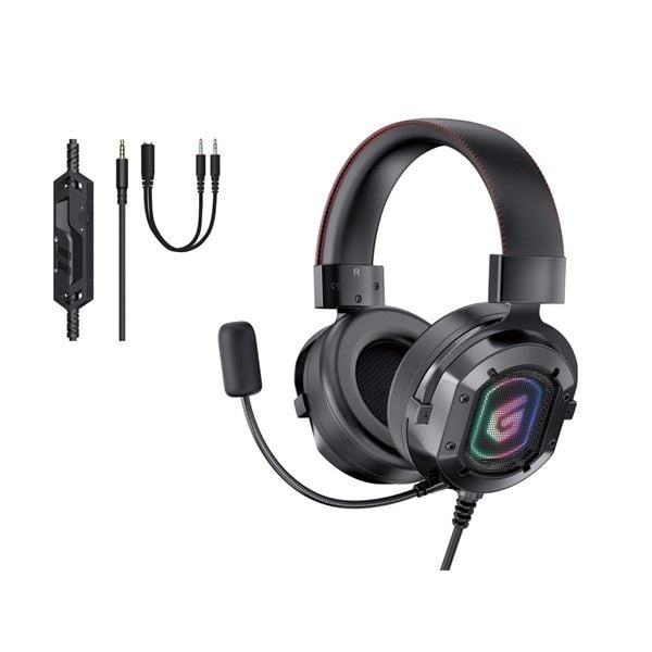 Conceptronic gaming headset fekete (ATHAN03B)