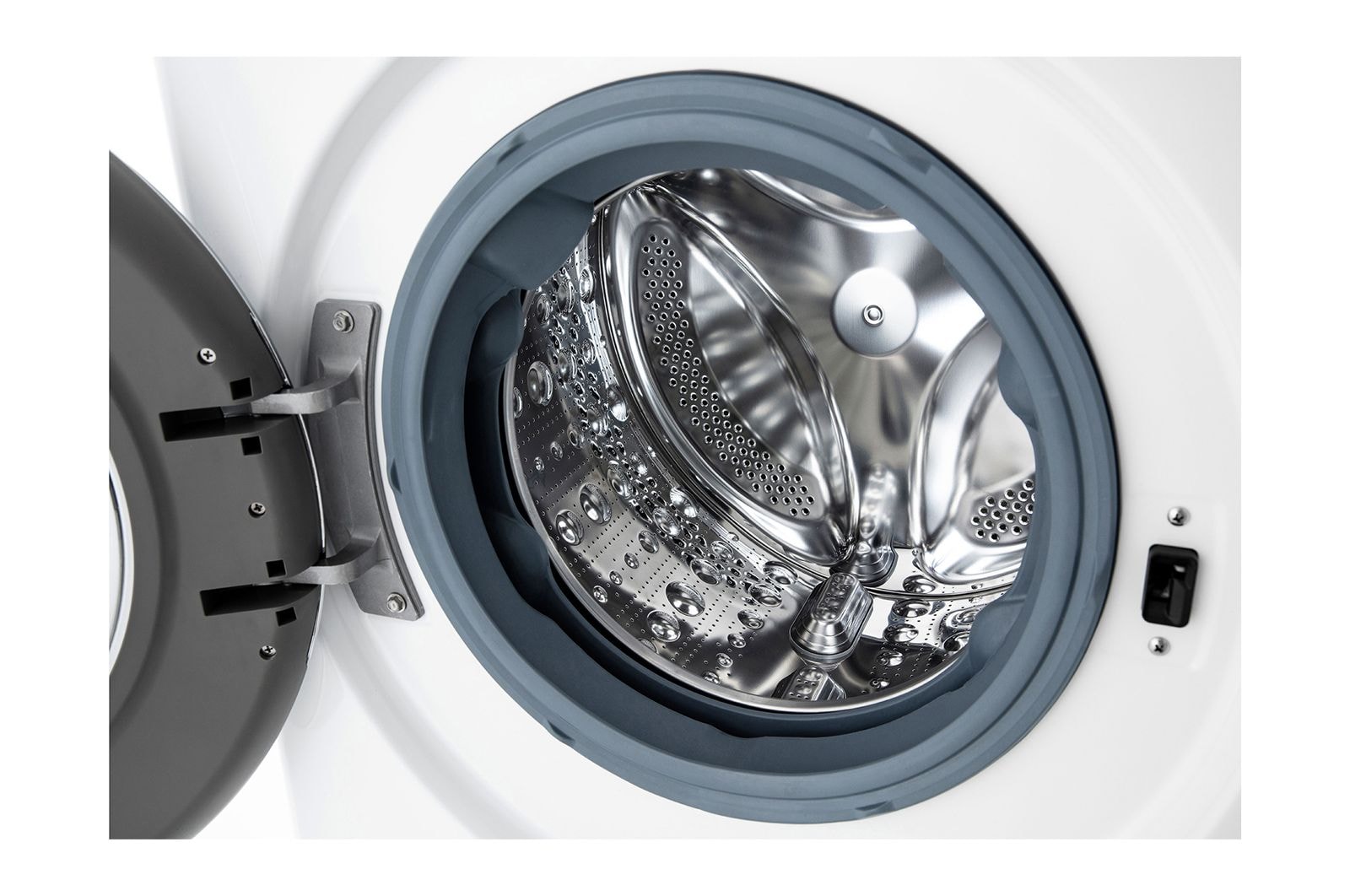 LG F4WR909P3W Elöltöltős mosógép – 9 kg, 1400 ford./perc, A Energiaosztály, TurboWash360, AI DD, Steam, LG ThinQ WiFi funkcióval
