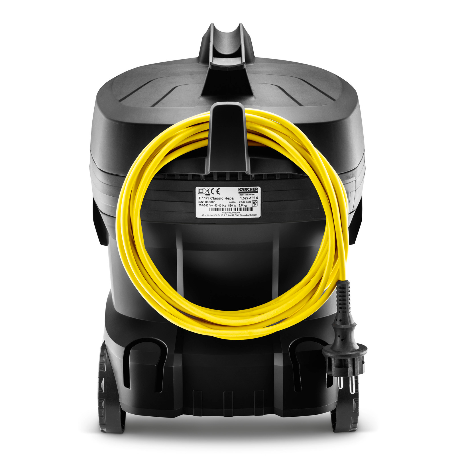 Karcher T 11/1 Classic HEPA EU black száraz porszívó