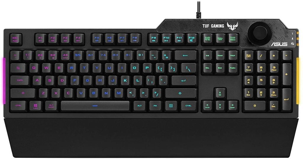 ASUS TUF Gaming K1 billentyűzet fekete ASUS TUF Gaming K1 billentyűzet fekete