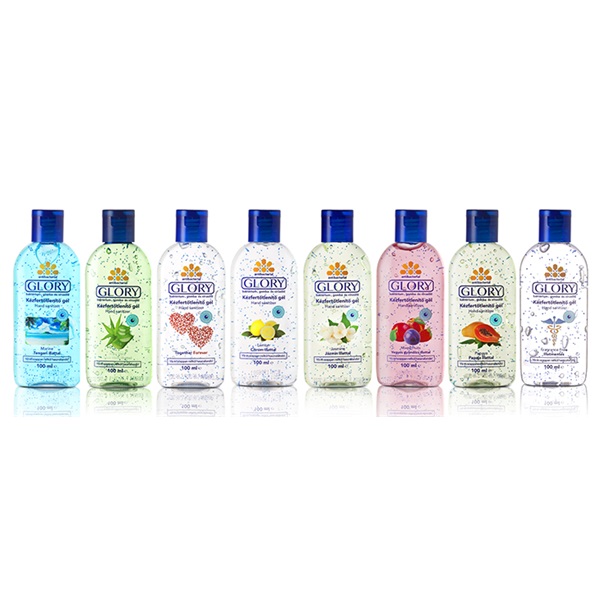 Glory/HC gél Together in Love 100 ml kézfertőtlenítő