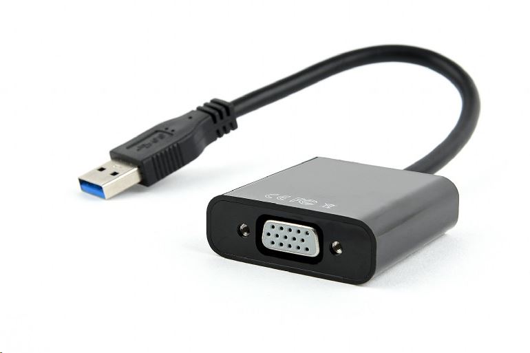 Gembird Cablexpert USB 3.0 --> VGA female adapter (A-U3M-VGAF-01)