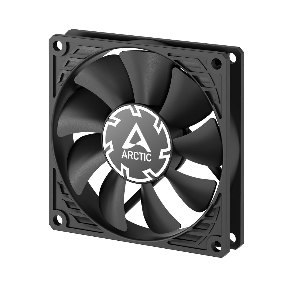 Arctic P8 Slim PWM PST ház hűtő ventilátor 8cm fekete  