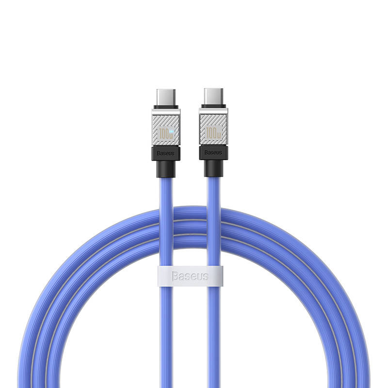 Cable USB-C do USB-C Baseus CoolPlay 100W 1m (blue)