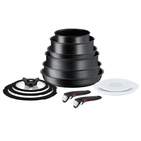 Tefal L3999953 INGENIO BLACK STONE 13 részes Edénykészlet Tefal L3999953 INGENIO BLACK STONE 13 részes Edénykészlet