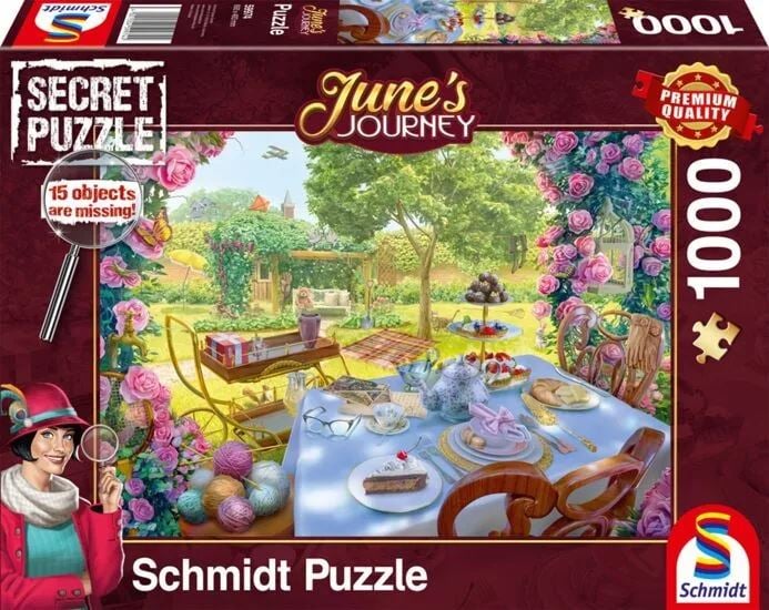 Schmidt Tea a kertben puzzle 1000db (59974)