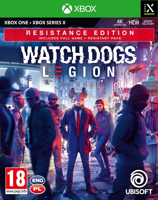 Watch Dogs Legion Resistance Edition (Xbox One) játékszoftver