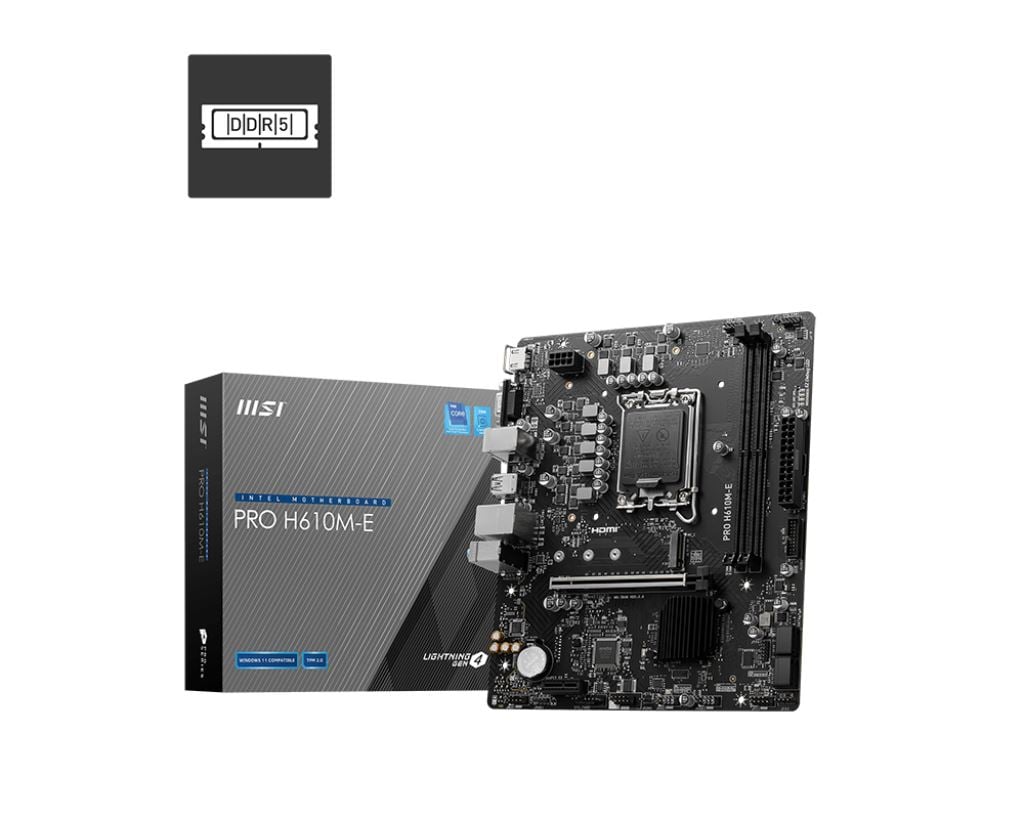 MSI PRO H610M-E alaplap MSI PRO H610M-E alaplap