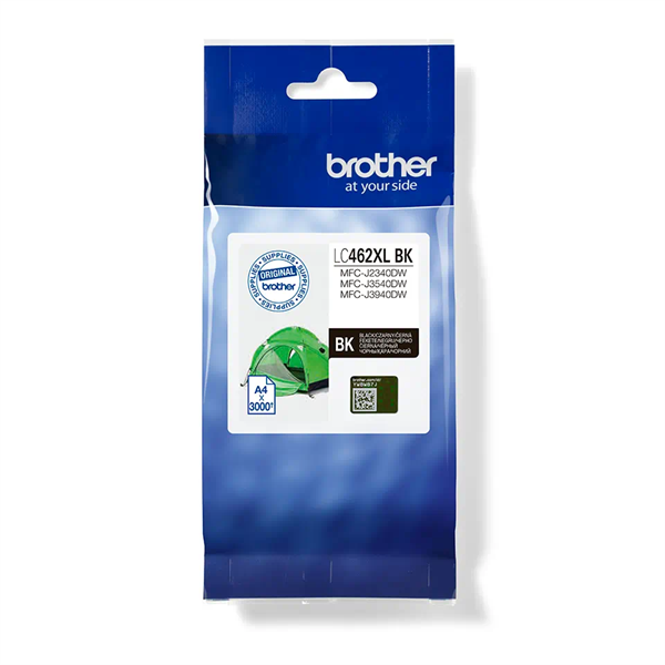 Brother patron LC462XLBK fekete 3000 oldal MFJC2340/3940/3540