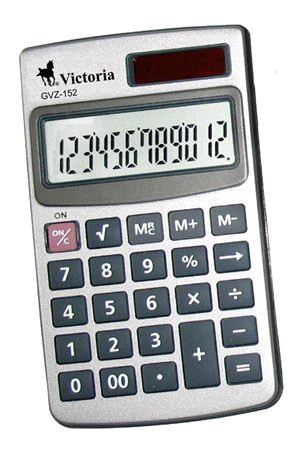 Victoria GVZ-152 számológép Victoria GVZ-152 számológép