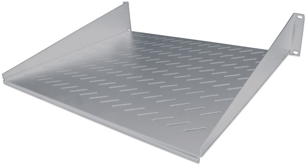 Intellinet 2U 19" Cantilever Shelf rack polc 400mm szürke (712224)