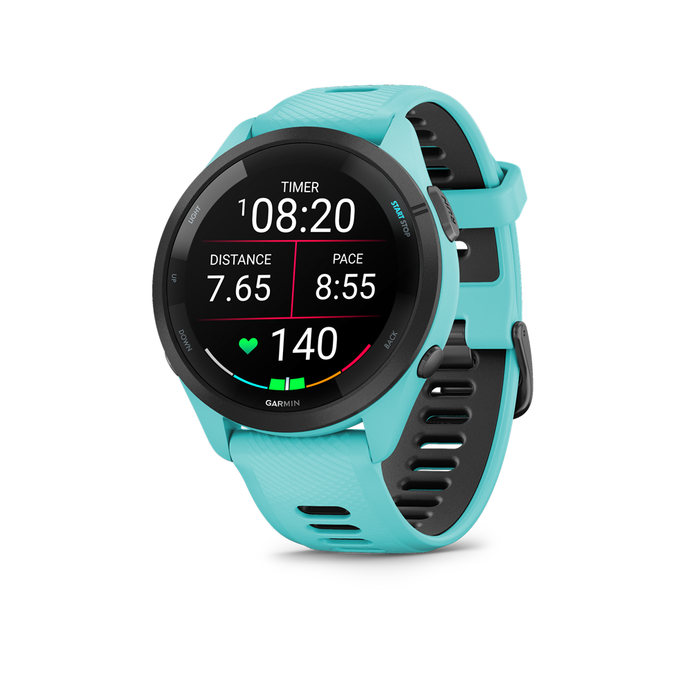 Forerunner 265 Okosóra Aqua Black