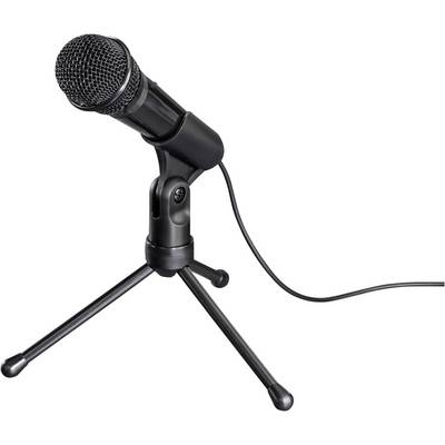 Számítógépes mikrofon Hama MIC-935 Allround Fekete Vezetékes Állvánnyal Számítógépes mikrofon Hama MIC-935 Allround Fekete Vezetékes Állvánnyal