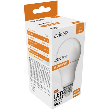 Avide ABG27NW-13W-AP LED IZZÓ 13W E27 NW 4000K Avide ABG27NW-13W-AP LED IZZÓ 13W E27 NW 4000K