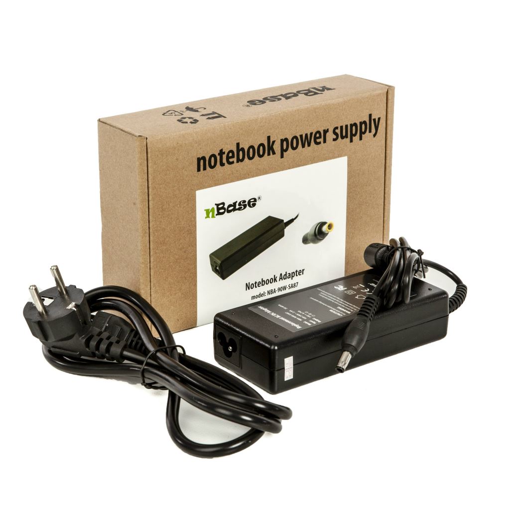 nBase Samsung Laptop töltő+kábel 19V 4.74A 90W (NBA-90W-SA87) nBase Samsung Laptop töltő+kábel 19V 4.74A 90W (NBA-90W-SA87)