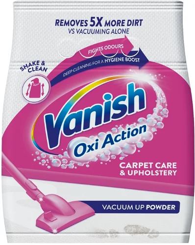 Vanish Shake&Clean szőnyegtisztító por 0.65 kg (5997321745343)