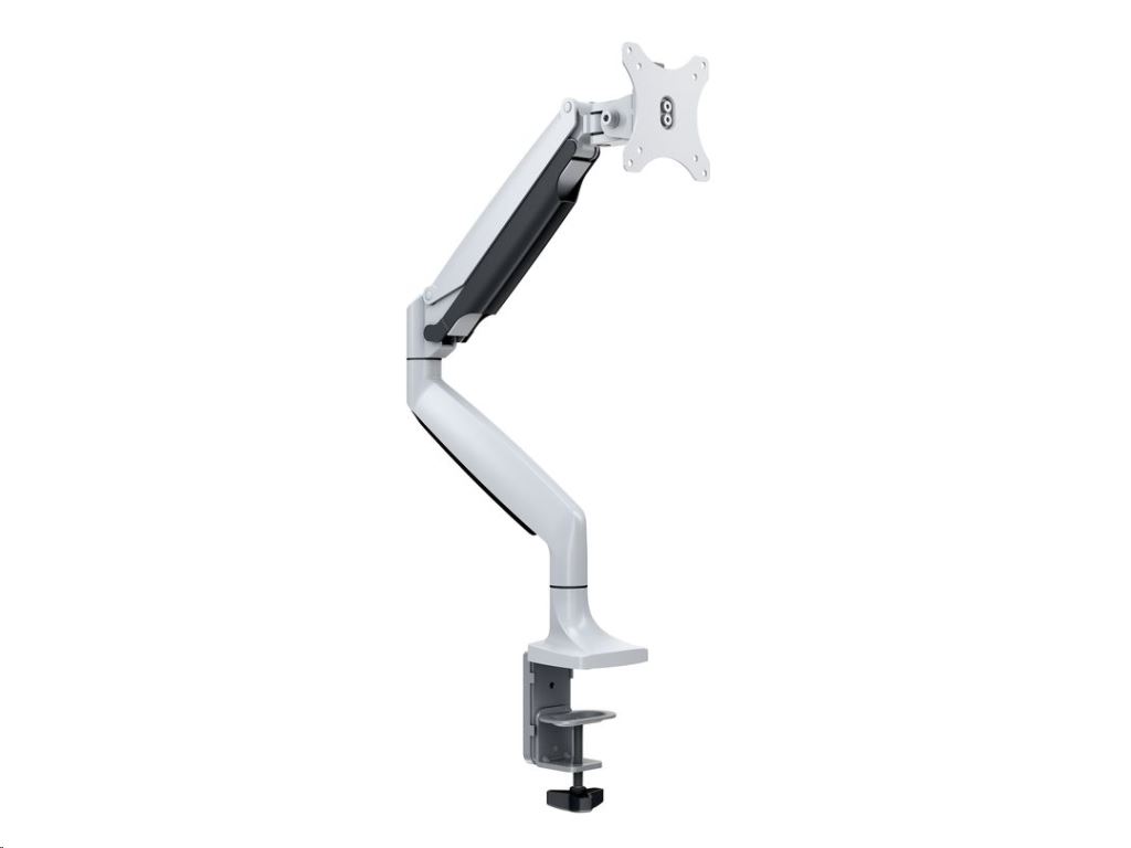 Multibrackets asztali rögzítő Gas Spring Single, dönthető, forgatható, 15-27" fehér (7350073737079)