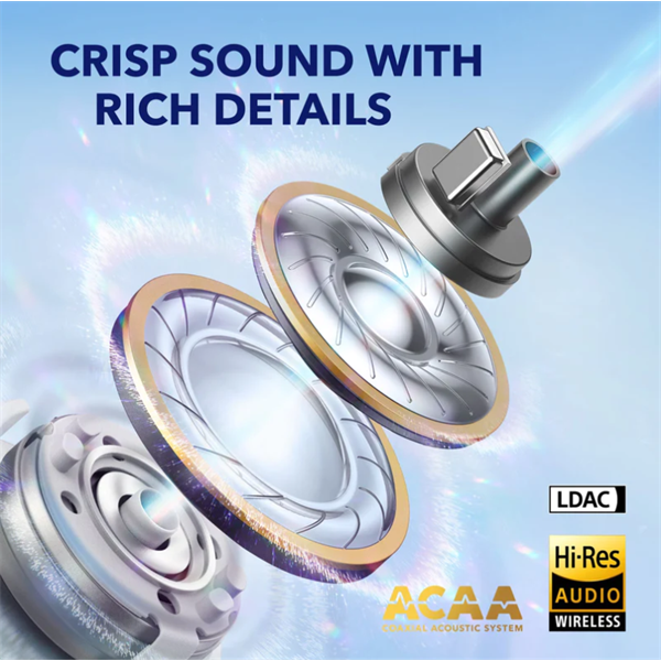 ANKER A3953G11 Vezeték Nélküli Fülhallgató, Soundcore Liberty 4  fekete