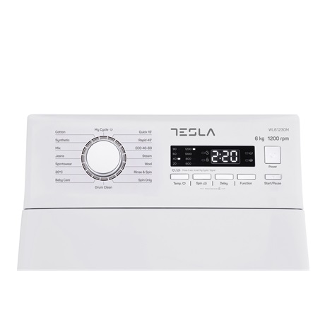 Tesla WL61230M Felültöltős mosógép