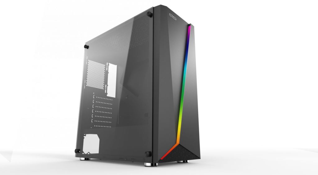AIO GPE180303 Lumina táp nélküli ablakos ház fekete AIO GPE180303 Lumina táp nélküli ablakos ház fekete