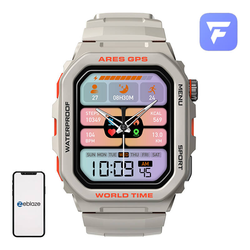  Zeblaze Ares GPS Okosóra Fehér