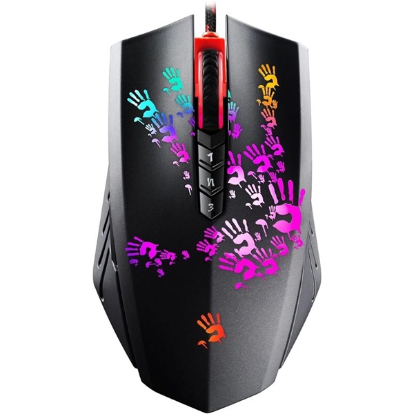 A4-Tech Bloody Blazing A60 USB fekete gamer egér