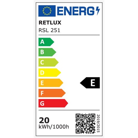 Retlux RSL 251 LED REFLEKTOR 20W + PIR ÉRZÉKELŐ