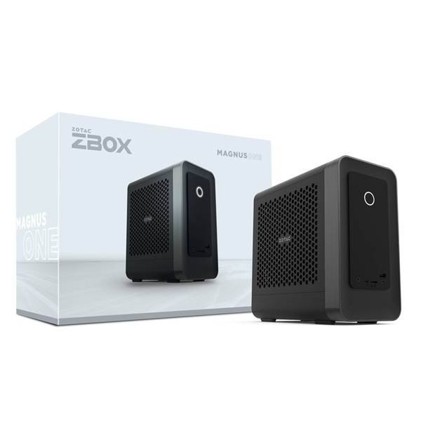 Zotac ZBOX Magnus One EU275070C Core Ultra 7-265 Nvidia GeForce RTX 4070 12GB Asztali számítógép Fekete