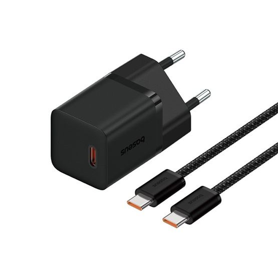 Baseus P10110902113-01 USB-C GaN5 mini 30W Hálózati töltő Fekete