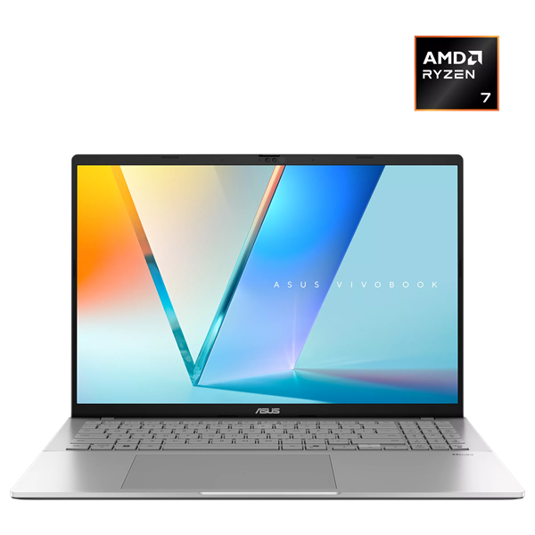 ASUS CONS NB Vivobook S M3607KA-SH031OA 16" WUXGA OLED, Ryzen AI 5 330, 16GB, 512GB M.2, INT, NOOS, NoAdp, Ezüst