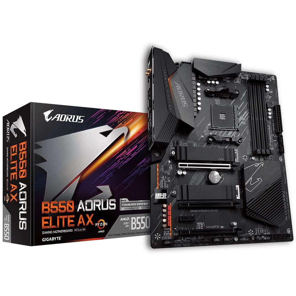 Gigabyte B550 AORUS ELITE AX alaplap Gigabyte B550 AORUS ELITE AX alaplap