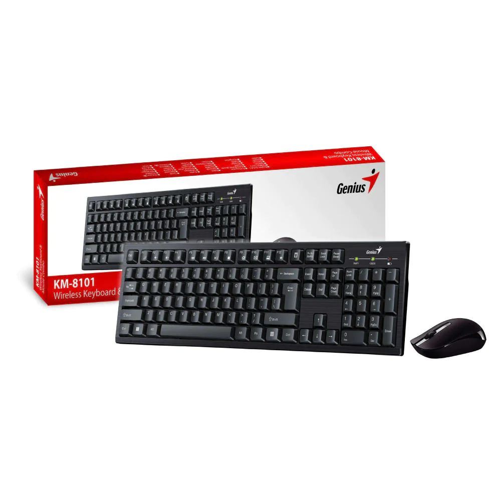 Genius KM-8101 HUN vezeték nélküli billentyűzet + egér Genius KM-8101 HUN vezeték nélküli billentyűzet + egér